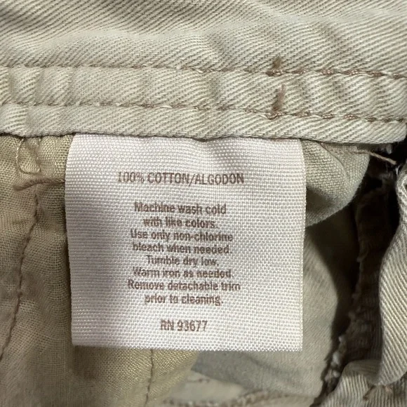 Decree Tan Cargo Women Shorts - Picture 4 of 4